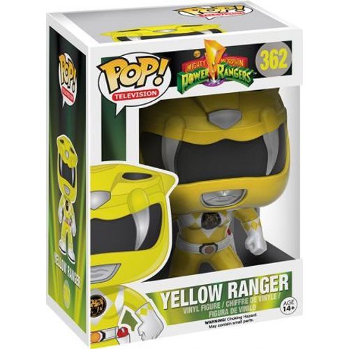 Figurine Pop - Power Rangers - Jaune - Funko Pop