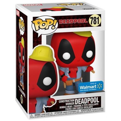 Figurine Funko Pop - Deadpool [Marvel] N°781 - Construction Worker Deadpool (54688)