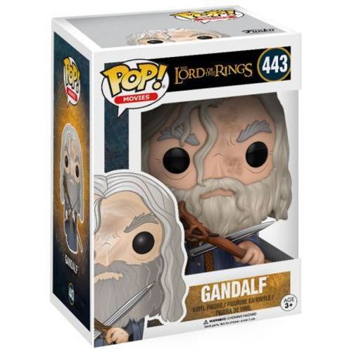 Figurine Pop - Le Seigneur Des Anneaux - Gandalf Battle - Funko Pop