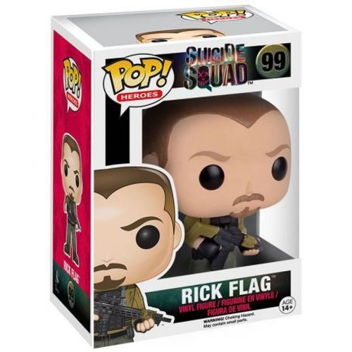 Figurine Pop - Suicide Squad - Rick Flag - Funko Pop