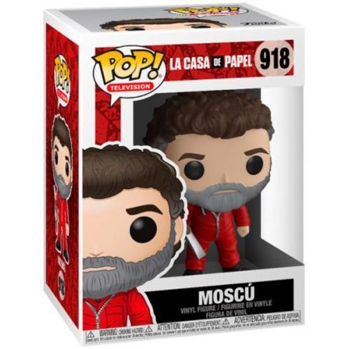 Figurine Funko Pop - La Casa De Papel N°918 - Moscou (44578)
