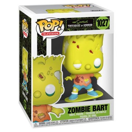 Simpsons Figurine Pop! Animation Vinyl Zombie Bart 9 Cm -  Funko Fk50139