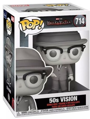 Figurine Funko Pop - Wandavision [Marvel] N°714 - 50s Vision (52043)