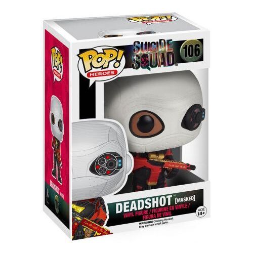 Suicide Squad Pop! Heroes Vinyl Figurine Deadshot (Masked) 9 Cm