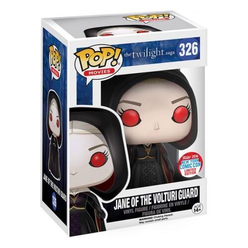 Figurine Twilight - Jane Volturi Avec Capuche Exclu Pop 10cm