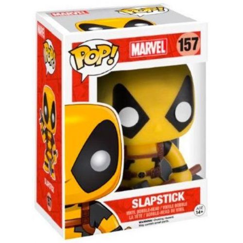 Figurine Pop - Marvel Deadpool - Deadpool Rainbow Squad Yellow - Funko Pop