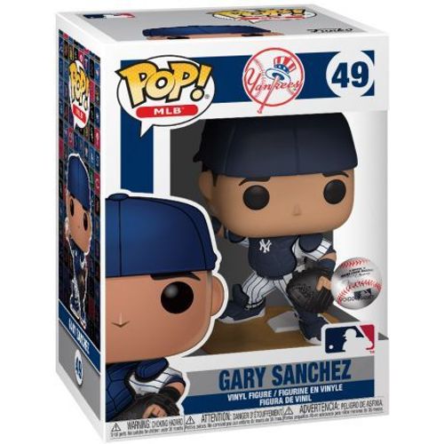 Figurine Funko Pop - Mlb : Ligue Majeure De Baseball N°49 - Gary Sanchez (47109)