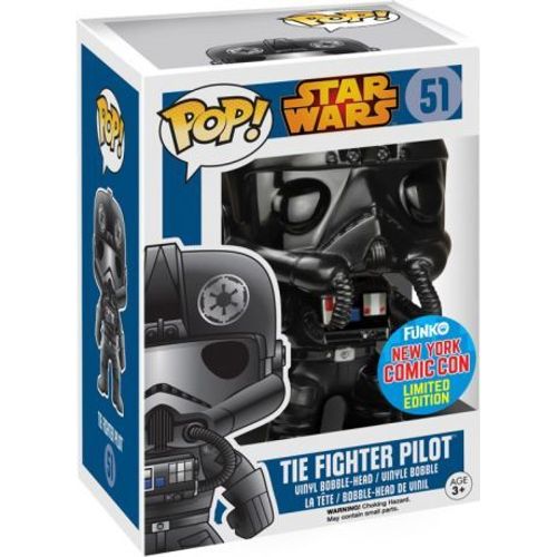 Figurine Pop - Star Wars Classique - Tie Fighter Black Chrome - Funko Pop
