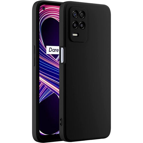 Coque Oppo Realme 8 5G Souple noire flexible en Gel TPU Silicone Antichoc - Accessoires Pochette Case noir