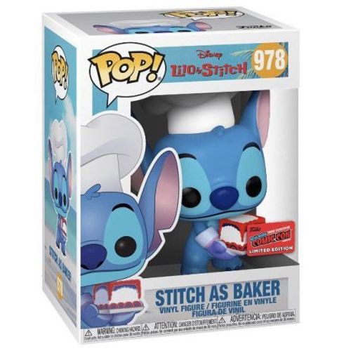 Figurine Funko Pop - Lilo Et Stitch [Disney] N°978 - Stitch Pâtissier ()