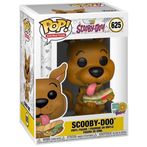 Figurine Scooby-Doo 50 Years - Scooby-Doo With Sandwich Pop 10cm