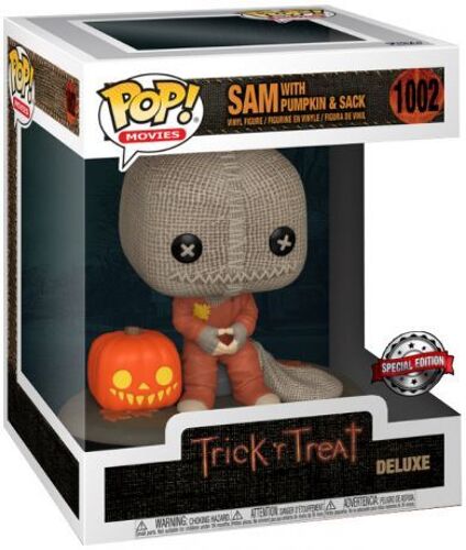 Figurine Funko Pop - Trick 'r Treat N?1002 - Sam Avec Citrouille Et Sac (36417)