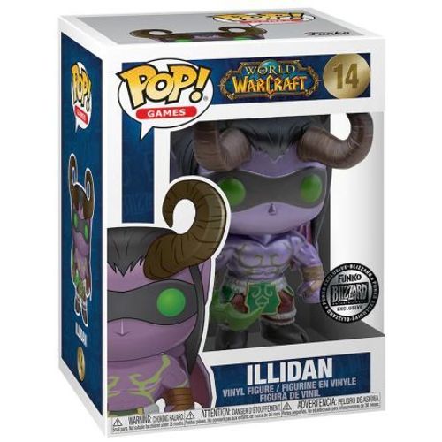 Figurine Funko Pop - World Of Warcraft N°14 - Illidan - Métallique (52847)