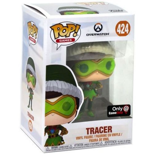 Figurine Funko Pop - Overwatch N°424 - Tracer Elfe (34201trace)
