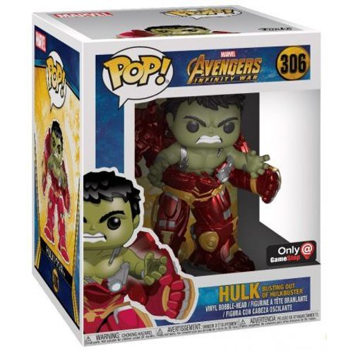 Figurine Pop - Marvel Avengers Infinity War - Hulk Inside Hulkbuster - Funko Pop N°306