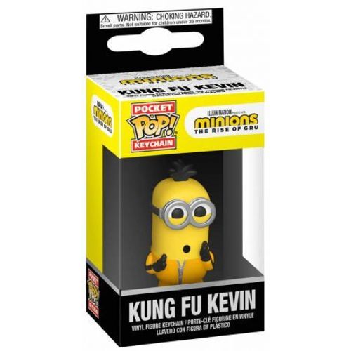 Porte-Clés Funko Pop - Les Minions 2 : Il Était Une Fois Gru - Kung-Fu Kevin - Porte Clés (47798)