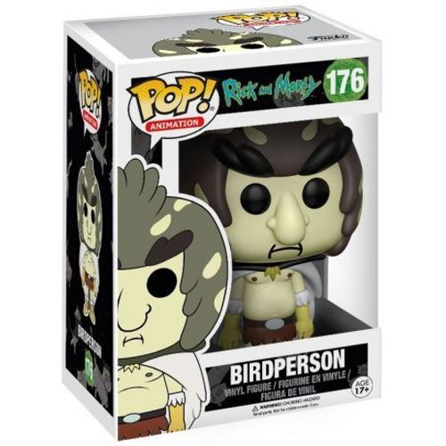 Rick Et Morty Figurine Pop! Animation Vinyl Birdperson 9 Cm