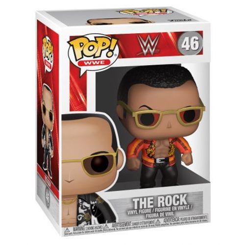 Figurine Pop - Wwe - The Rock Old School - Funko Pop