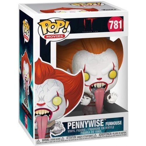 « Il » Est Revenu 2 Pop! Movies Vinyl Figurine Pennywise W/ Dog Tongue 9 Cm