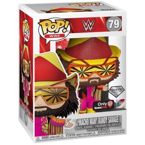Figurine Funko Pop - Wwe N°79 - Macho Man Randy Savage - Diamant (51778)