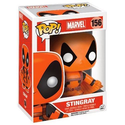 Figurine Pop - Marvel Deadpool - Deadpool Rainbow Squad Orange - Funko Pop