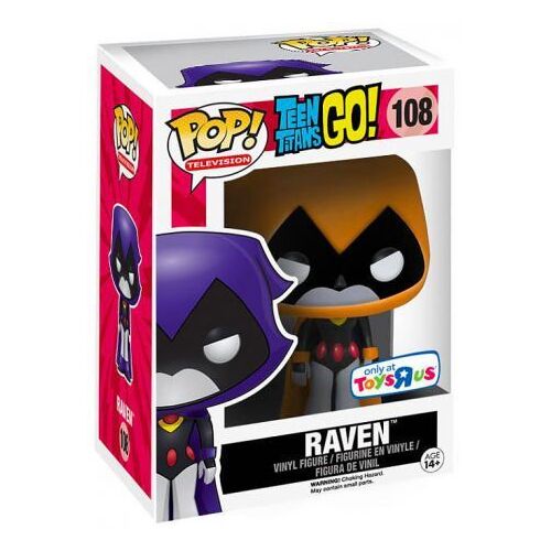 Figurine Pop - Teen Titans - Raven Orange - Funko Pop