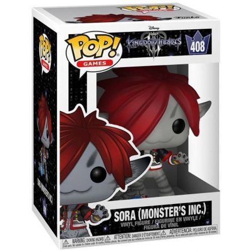 Kingdom Hearts 3 Figurine Pop! Disney Vinyl Sora (Monsters Inc.) 9 Cm