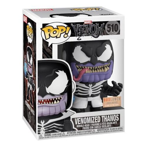 Figurine Funko Pop - Venom [Marvel] N°510 - Thanos Venomizé - Brillant Dans Le Noir (44818)