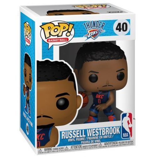 Nba Pop! Sports Vinyl Figurine Russell Westbrook (Thunder) 9 Cm