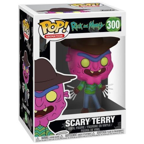 Rick Et Morty Figurine Pop! Animation Vinyl Scary Terry 9 Cm