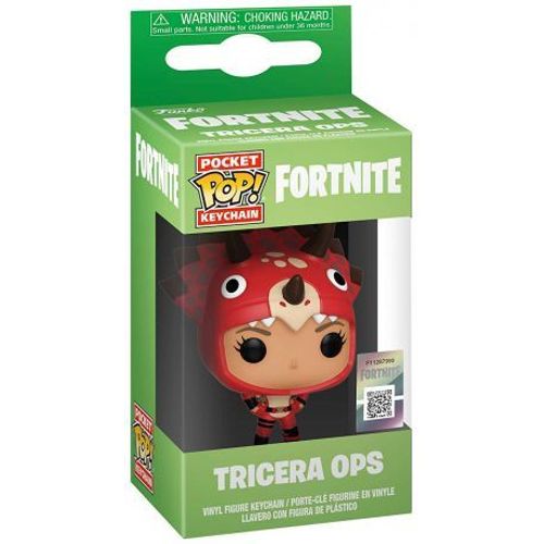 Fortnite - Porte-Clés Pocket Pop! Tricera Ops 4 Cm