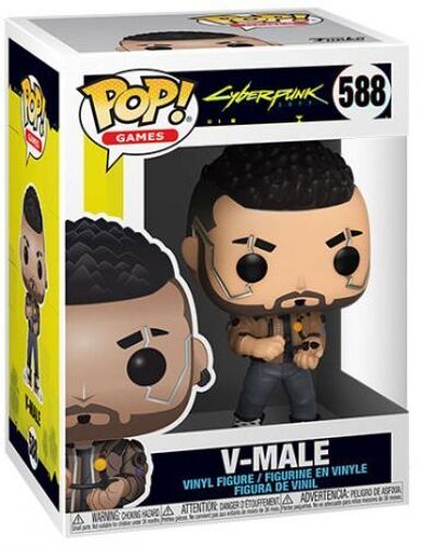 Cyberpunk 2077 - Bobble Head Pop N° 588 - V-Male