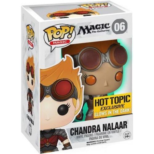 Figurine Funko Pop - Magic : L'assemblée N°06 - Chandra Nalaar - Brillant Dans Le Noir (04677)