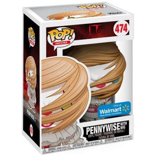 Figurine Pop - Ça - Pennywise With Wig - Funko Pop