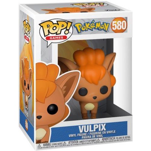 Pokemon Vulpix Pop! Vinyl Figure #580 + Pop Protector