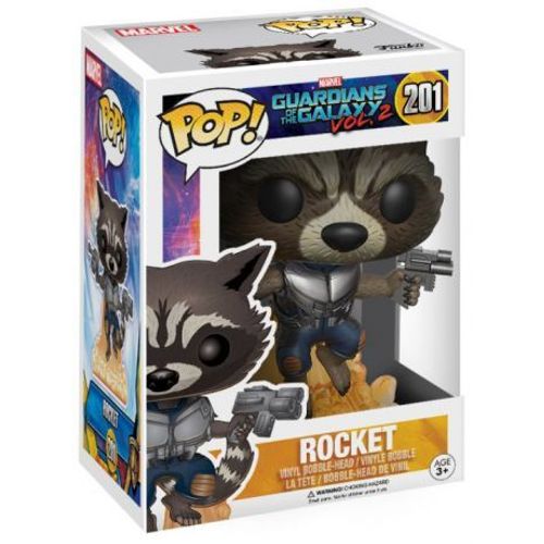 Figurine Pop Les Gardiens De La Galaxie 2 - Rocket Blasting - Funko 13270