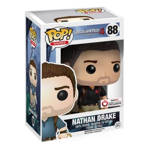 Figurine Uncharted 4 - Nathan Drake Exclu Pop 10cm