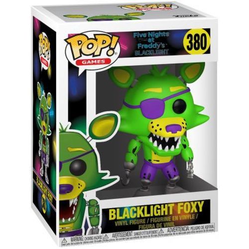Five Nights At Freddy's Black Light - Blacklight Foxy Exclusive Pop 10 Cm