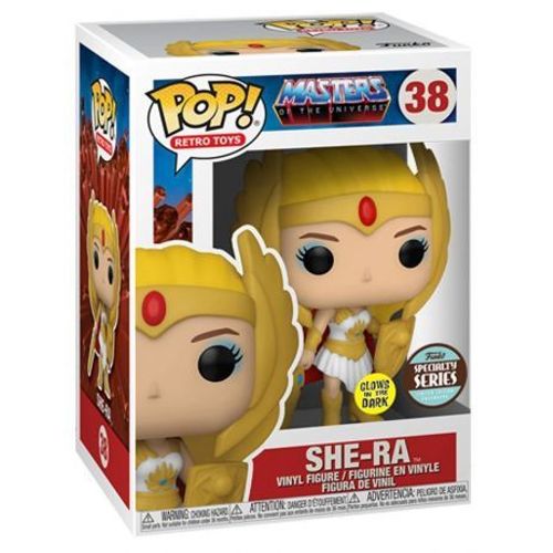 Figurine Funko Pop - Les Maîtres De L'univers N°38 - She-Ra Glow In The Dark (51438)