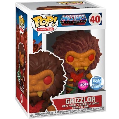Figurine Funko Pop - Les Maîtres De L'univers N°40 - Grizzlor - Flocked (54131)