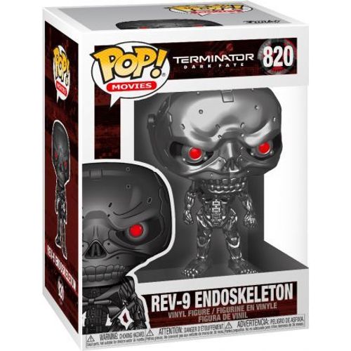 Terminator - Bobble Head Pop N° 820 - Dark Fate - Rev-9 - 9cm
