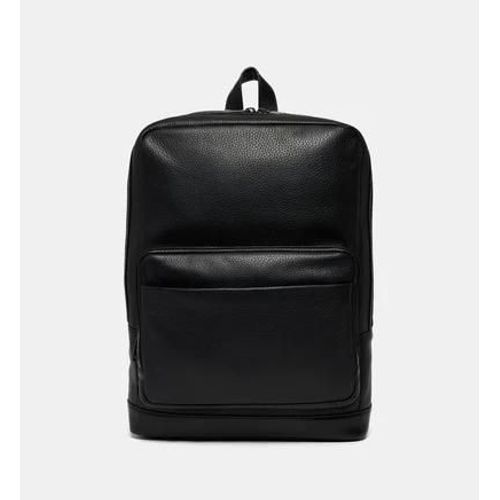 Galeries Lafayette - Sac à dos Bacchus en cuir grainé - Noir