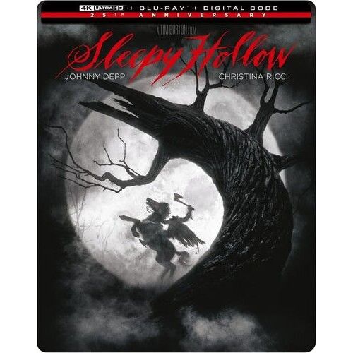Sleepy Hollow [Ultra Hd] With Blu-Ray, Anniversary Ed, 4k Mastering, Steelbook, Subtitled, Ac-3/Dolby Digital, Digital Copy, Dolby, Digital Theater System, Dubbed, Widescreen