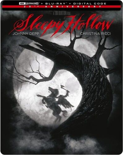 Sleepy Hollow [Ultra Hd] With Blu-Ray, Anniversary Ed, 4k Mastering, Steelbook, Subtitled, Ac-3/Dolby Digital, Digital Copy, Dolby, Digital Theater System, Dubbed, Widescreen