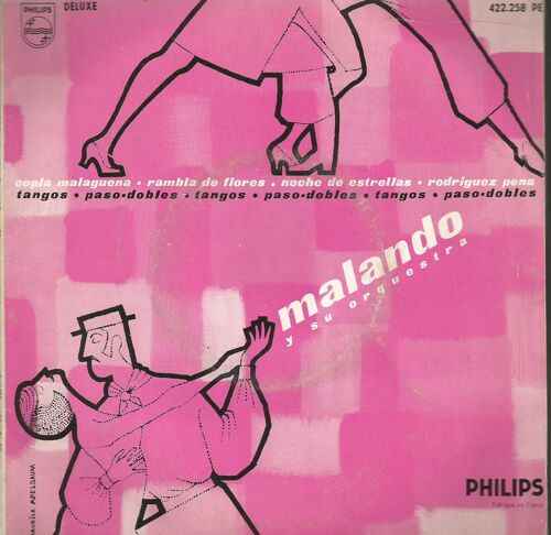 3 E Série - Copla Malaguena (Azagro)  - Rambla De Flores (Malando)  /  Noche De Estrellas (Malando) - Rodriguez Pena (J. Velich - V. Gréco)