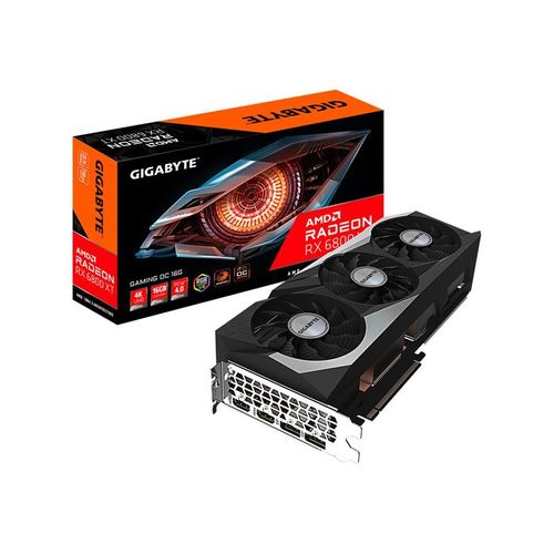 Gigabyte Radeon RX 6800 XT GAMING OC 16G - OC Edition - carte graphique - Radeon RX 6800 XT - 16 Go GDDR6 - PCIe 4.0 x16 - 2 x HDMI, 2 x DisplayPort
