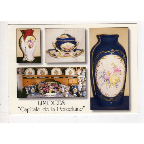 Carte Postale Limoges Capitale De La Porcelaine An 2000