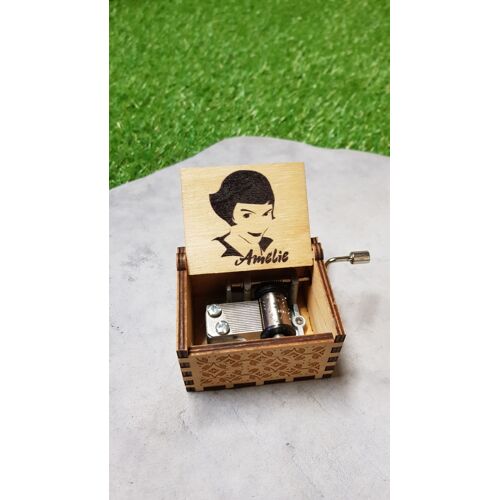 Boîte À Musique En Bois Amélie Poulain - La Valse D'amélie - Personnalisable