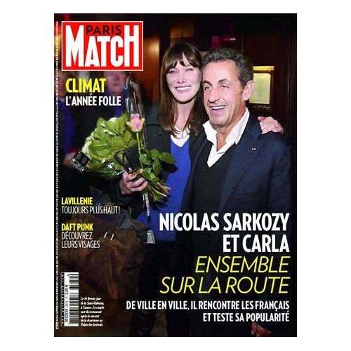 Paris Match 0003379 : Nicolas Sarkozy & Carla Bruni/Renaud Lavillenie/Daft Punk/Gipsy Kings