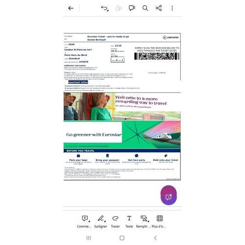 Propose Billet Eurostart Londres St Pancras Vers Paris